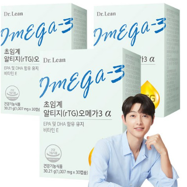 닥터린 초임계 알티지 오메가3 알파 30.21g, 30정, 3개