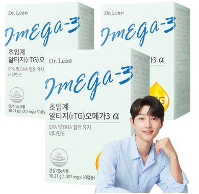 닥터린 초임계 알티지 오메가3 알파 30.21g, 30정, 3개