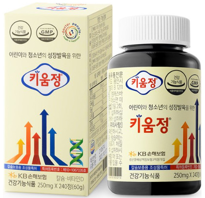 키움정 성장발육 건강기능식품, 240정, 1개