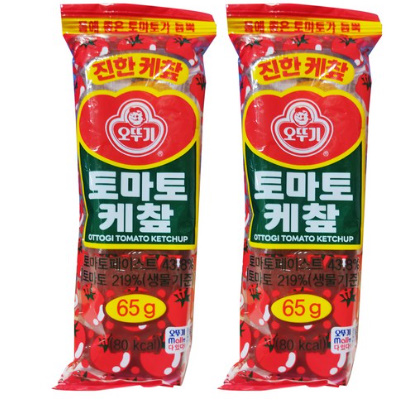 오뚜기 토마토 케챂, 65g, 2개