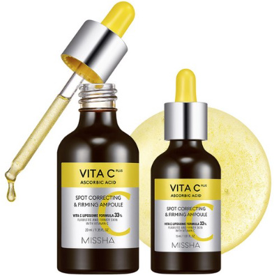 미샤 비타씨플러스 잡티씨 탄력앰플 20ml + 15ml 세트