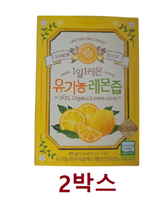 1일1레몬 리얼착즙 레몬즙, 280g, 2개