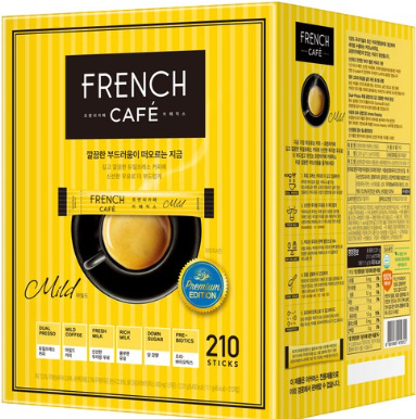프렌치카페 마일드 프리미엄 에디션 카페믹스, 11.1g, 210개입, 1개