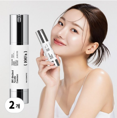 엔유 바이오 레티놀 니들 에센스 100샷 피부결 개선 & 모공축소 & 줄기세포배양액, 50ml, 2개